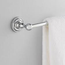 Delta Greenwich 24 In Towel Bar In Chrome 138269 Bathtub Drain Chrome Casual Decor