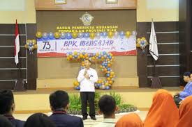 Dengan motto dengan kasih dan disiplin meningkatkan prestasi. Bpk Mengajar Bpk Ri Perwakilan Provinsi Riau