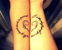 70 Lovely Matching Tattoos Cuded Matching Tattoos Wife Tattoo Husband Wife Tattoos