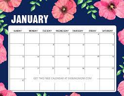 15 Free January 2019 Printable Calendar Planners Fresh Designs Planner Calendar Calendar Planner Calendar Printables