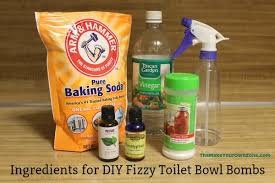 In a glass spray bottle, combine the essential oil and the white vinegar. Diy Toilet Cleaning Fizzy Bombs The Make Your Own Zone