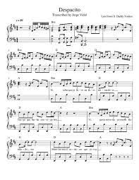Mit suchmaschine für noten im internet, noten zum herunterladen und cantorion freie noten und konzertangebote kostenlos. Print And Download In Pdf Or Midi Despacito Luis Fonsi Ft Daddy Yankee Free Sheet Music For Piano Made By V Piano Sheet Music Free Sheet Music Piano Sheet