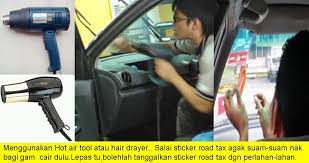 Maybe you would like to learn more about one of these? Sticker Road Tax Buat Cermin Kereta Jadi Selekeh Supermom With Superkids