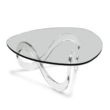 Rollins coffee table features:frame is lifted on hidden risers for a light, floating lookmitered corner detailsfully assembled. Rollins Acrylic Coffee Table Plantation Design