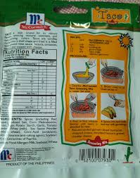 Allergen info free from wheat and their derivatives,sesame seeds and their derivatives,crustaceans and their derivatives,eggs and their derivatives,fish and their derivatives,soybean and its derivatives,milk and its derivatives,tree nuts and their derivatives,peanuts and their derivatives. Set Of 6 Mccormick Taco Seasoning Mix 40g Lazada Ph