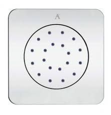 Artize Body Shower 135 X 135 Mm Abs Chrome Plated Face Plate With Installation Box Rubit Cleaning System Chrome Plating Body Shower Chrome