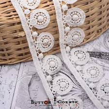 Some of the freestanding lace designs on urban threads call for 30 to 50 weight cotton in order to stitch out properly; Shuttle Lace Button Corner