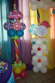 You can even add confetti to the balloon to make it brighter. Candy Cupcakes Birthday Party Ideas Photo 3 Of 18 Party Balloons Candy Party Cupcake Birthday Party