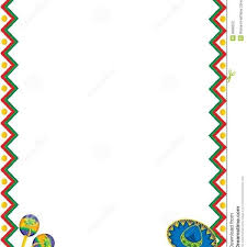 Mexican Menu Border Design World Of Printable And Chart