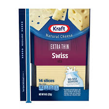 Kraft Swiss Cheese Extra Thin Slices Shop Cheese At H E B