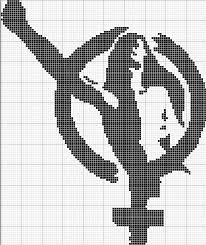 These patterns are completely free, and there's also a free how to cross stitch pdf guide available to view and download, giving you the basics, right through to finishing off your hooped work. Radical Cross Stitch Posse Bloggreen