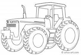 Ausmalbild traktor traktor ausmalbilder traktor malvorlagen. Ausmalbilder Traktor Kraftige Arbeitsmaschinen Als Malvorlagen