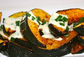 Roasted Acorn Squash With Honey Cumin And Coriander Tahini And Kefir Yogurt Sauce In 2020 Acorn Squash Kefir Yogurt Yogurt Sauce