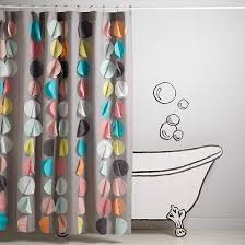 Confetti Party Shower Curtain Kids Shower Curtain Cute Shower Curtains Kid Bathroom Decor