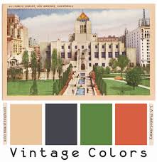 Pin On Vintage Color Palettes