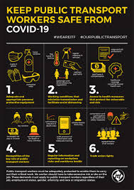 These posters are to be displayed in nightclubs, bars, music venues and other suitable settings. Keep Public Transport Workers Safe From Covid 19 Infographic Itf Global