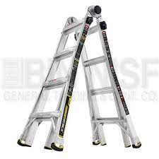 View product add to cart. Binnisf 17 Ft Aluminum Multi Ladder Gorilla Ladders Usa