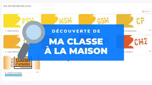 1 Decouverte Ma Classe A La Maison Dispositif Cned Youtube
