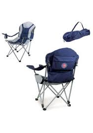 You Ll Always Have A Comfy Seat With This Chicago Cubs Canvas Chair Perfect For The Tailgate Chicagocub Camping Chairs North Carolina Tar Heels Tote Storage