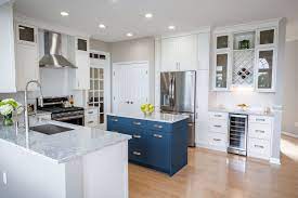 Innovations by vp trained staff is ready to assist you with your selection of plumbing fixtures. Transitional With A Pop Of Color Kitchen Remodel Empiregmq Buffalo Ny