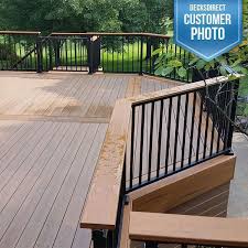 Westbury aluminum railing was designed with these essential elements in mind. Check Out The Westbury Aluminum Railing Image Gallery To Find The Westbury Design For You Decksdirect Railings Outdoor Deck Railing Design Deck Designs Backyard
