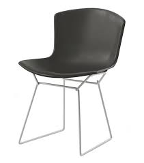 The first versions of bertoia's wire chairs were made with the edges comprised of two thin wires, welded together on either side of the mesh seat. Bertoia Plastic Knoll Set Of 2 Side Chairs Milia Shop