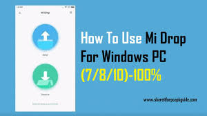 On your phone, tap the charging this device via usb notification. How To Use Mi Drop For Windows Pc 7 8 10 100