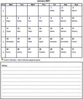 This template is available as editable word / pdf document. Free Monthly 2021 Calendar Customizable 2021 Agenda