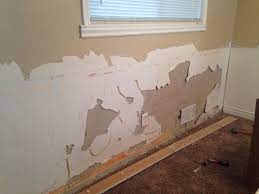 Plaster is a building material used for covering rough surfaces of walls, columns, ceilings and other building component with thin coat of plastic mortars to form a smooth durable surface. Plaster Repair Wall