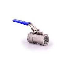 One-Piece Threaded Ball Valve - Stainless Steel - BV1