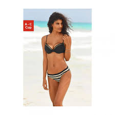 Nos maillots de bain 1 pièce boohoo sculptent votre silhouette pour un look glamour. Haut De Maillot De Bain Femme Lascana Noir 3 Suisses