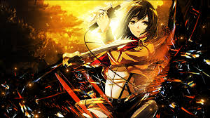 Mikasa Ackerman Computer Wallpapers Desktop Backgrounds 1920x1080 Id 612525 Anime Anime Wallpaper Attack On Titan