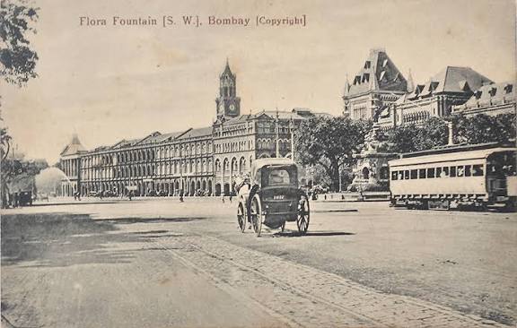 Esplanade & Hornby Roads Bombay - 10 Old Postcards - Past-India