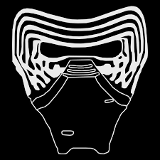 Kylo Ren Helmet Mask Vektor Graphic Cuadros Star Wars Kylo Ren