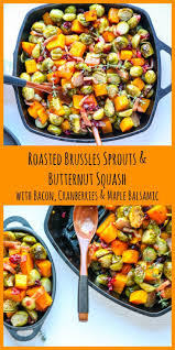 Roasted Brussels Sprouts Butternut Squash The Food Blog Recipe Roasted Brussel Sprouts Sprout Recipes Brussels Sprouts Recipe
