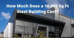 The cost of building a steel structure warehouse is 20% to 30% lower than a typical warehouse construction cost, and it is more secure and stable. 10000 Sq Ft Steel Building Cost