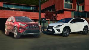The current lexus nx is the ritzy cousin to the *former* toyota rav4, so when the company luxury cuv dropped by for a week it. 2019 Toyota Rav4 Vs 2018 Lexus Nx Youtube