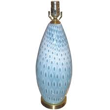1stdibs Mid Century Italian Blown Glass Lamp By Galliano Ferro With Images Glass Lamp Glass Blowing Glass