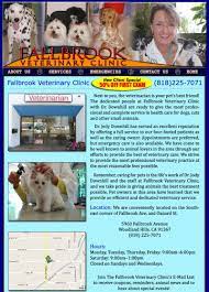 The Fallbrook Veterinary Clinic 818 225 7071 5960 Fallbrook Ave Woodland Hills Ca 91367 Veterinary Clinic Veterinary Fallbrook