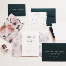 Deckle Edge Cotton Paper Wedding Invitations With Floral Vellum Wrap Around De Wedding Invitation Envelopes Custom Wedding Invitations Fun Wedding Invitations