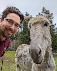 Limerick inspecting the wares at @grayhorse_mercantile. His auntie Jennifer  was babysitting him most of Friday at the store so pop in and see if he's  there if you're passing through Langley!⁠ ⁠ ⁠ #