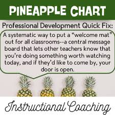 pineapple chart instructional coaching professional