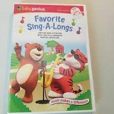 Baby Genius Favorite Sing A Longs Dvd Bonus Cd 859395001648 Ebay
