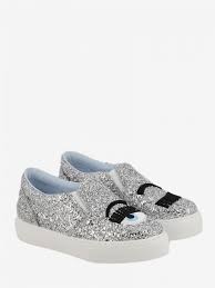 Bequem, sicher und schnell online bestellen. Chiara Ferragni Outlet Schuhe Kinder Schuhe Chiara Ferragni Kinder Silber Schuhe Chiara Ferragni Cfb046 Giglio De