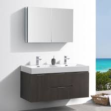 48 inch modern wall mount bathroom
