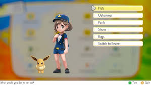 Alternatively, have your eyes set on the. Pokemon Let S Go Pikachu Let S Go Eevee Trainer Customisation