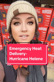 Emergency Heat Delivery After Hurricane Helene
