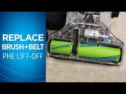 Bissell Pet Hair Eraser Lift Off Filter Replacement How To Replace The Belt And Brushroll On Your Pet Hair Eraser Lift Off Youtube