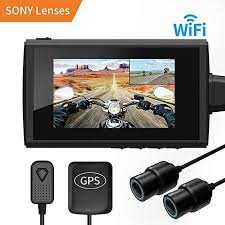 Motorcycle Recording Camera System By Halocam 1080p Dual Lens Dash Cam Dvr Rear View Sports Action Camera Waterpr Dashcam Sports Action Camera Action Camera