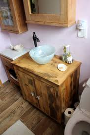 The diy bathroom vanity built from reclaimed barnwood, a galvanized tub, and pipes had been at the top of my new house pinterest board for far too long not to become a reality. Bathroom Vanity Reclaimed Wood Los Angeles Barnwood Hardwood